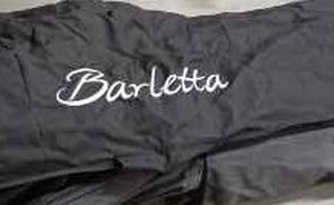 lot 30 image: Barletta Bimini Boot - Standard Size, Small hole in fabric above the name Barletta