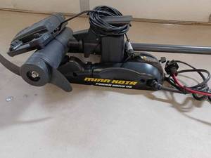 lot 59 image: Minn-kota Power Drive 42  V2 Trolling Motor (Has been Checked Out and is Ready for the Water)