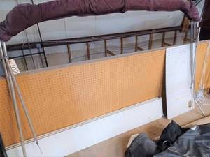 lot 102 image: Maroon Bimini without Bimini Boot - Approx. 7-feet wide