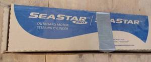 lot 111 image: Sea Star Pro Outboard Motor Steering Cylinder in the Original Box - Missing Nut and Washer