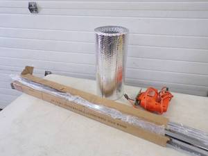 6 Stainless Steel Closet rods rectangle, Jig saw and Insulation wrap