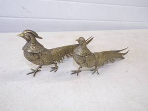 Brass Peacocks