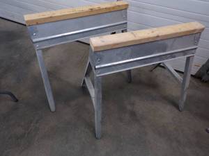 Pair of Folding Saw Horses