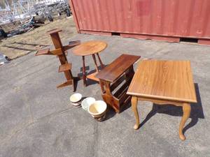 Tree Plant Stand, Side Tables, Planters