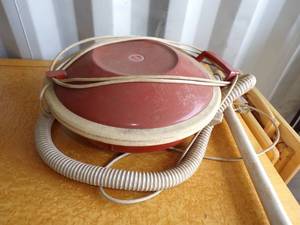 Vintage Hoover Vacuum Cleaner Very Unique, low profile