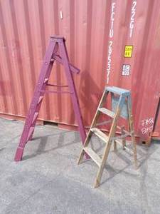 Pair of Wood Ladders