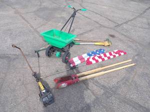 Post Hole Digger and outdoor items