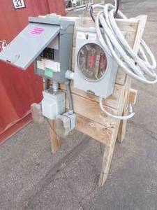 Temporary Electrical Hookup with Wire