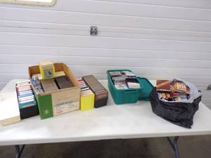 8 Track Tapes, Cassette Tapes and American Hunter VHS tapes