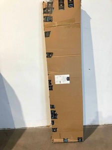 lot 55 image: Amazon Basics Black Queen Size Metal Bed with Modern Industrial Design Headboard