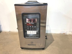 lot 96 image: Masterbuilt 40 inch Stainless Steel Bluetooth Digital Electric Smoker