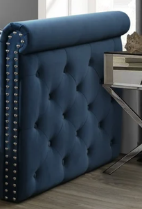 lot 66 image: READ DG Casa Arms and Slats Only for Chester Navy Twin Size Daybed
