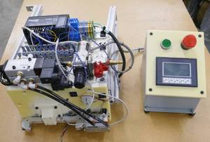 Misc equipment with control box, DirectLogic controller, pressure valves