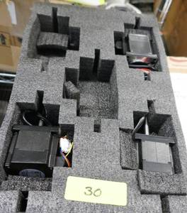 THREE New Moons long shaft stepper motors 57BLD60L2-18