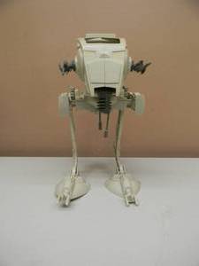 VINTAGE 1982 KENNER STAR WARS SCOUT WALKER VEHICLE & BOX - FANTASTIC ORIGINAL PIECE - SEE PICTURES
