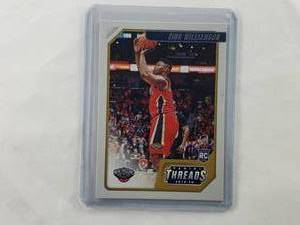 lot 12 image: Zion Williamson Rookie Panini Threads 2019-20 #78