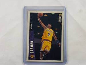 lot 21 image: Koby Bryant Rookie Card Upper Deck Collectors Choice #267