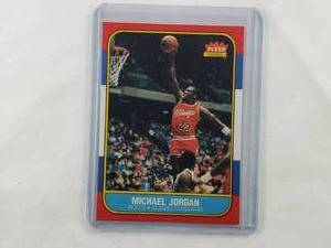 lot 26 image: REPRINT - Michael Jordan Fleer Premier 57 of 132