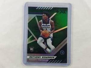 lot 27 image: Anthony Edwards Rookie Panini Chronicles Xr #295