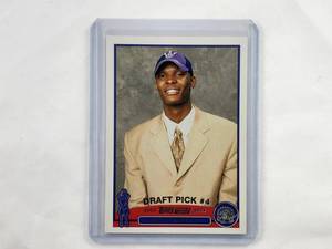 lot 29 image: Chris Bosh Rookie Draft Pick #4 Topps #224