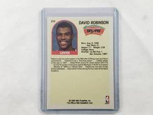lot 31 image: David Robinson Rookie NBA Hoops #310