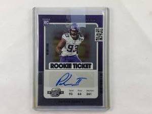 lot 32 image: Patrick Jones II Rookie Ticket Autograph 2021 Contenders Optic #173