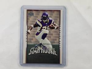 lot 37 image: Adrian Peterson Rookie 2007 Upper Deck Star Rookie #279