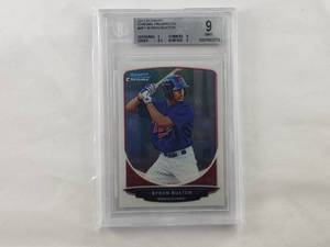 lot 53 image: Byron Buxton 2013 Bowman Chrome Prospects Beckett 9 Mint