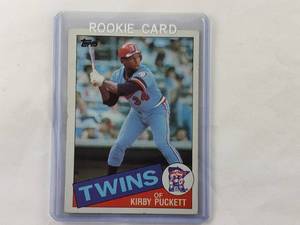 lot 70 image: Kirby Puckett Rookie Card Topps No. 536
