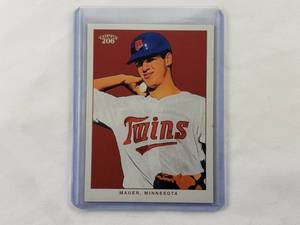 lot 76 image: Joe Mauer Rookie Card Topps 206 No. 400