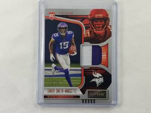 lot 80 image: Ihmir Smith-Marsette Panini Playbook Rookie Numbered 2025