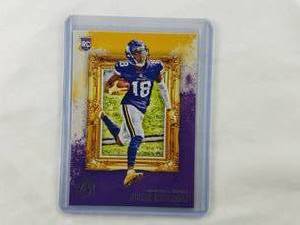 lot 85 image: Justin Jefferson Rookie Panini Gridiron Kings No. GK-13
