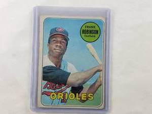lot 98 image: Frank Robinson 1969 Topps No. 250
