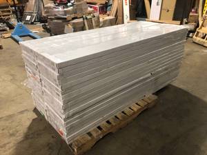 Pallet of Dark Honey 12 in. T x 5.1 in. W Distressed Strand Woven Solid Bamboo Flooring (22 sqftcase) by Home Decorators Collection (36 Boxes)Customer Returns See Pictures