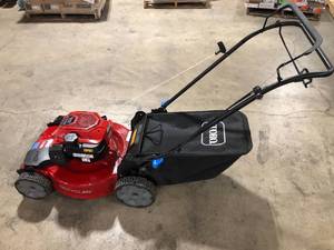 22 in. Recycler SmartStow Briggs & Stratton High Wheel FWD Gas Walk Behind Self Propelled Lawn Mower by Toro Customer Returns See Pictures