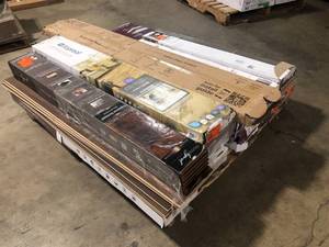 Pallet of Mixed Flooring Customer Returns See Pictures