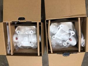 2 Lots of Assorted High Flow Opaque Whole House Water Filter System by Glacier Bay   Customer Returns See Pictures