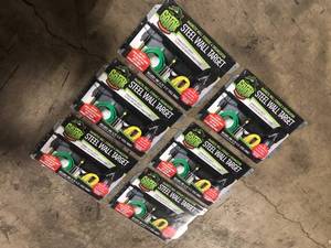 Lot of Assorted 16.75 in. x 12 in. Steel Wall Target Black by GATOR MAGNETICS Customer Returns See Pictures