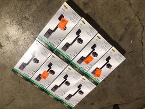 Lot of Assorted Vancouver Matte Black Entrance Door Handleset with Hartford Interior Knob by Defiant    Customer Returns See Pictures