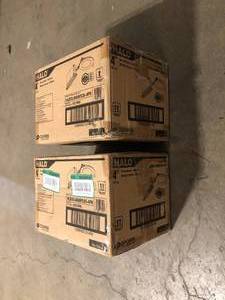 2 Lots of HLBSL4 Series 4 in. 3000K-5000K Selectable CCT Integrated LED White Downlight Recessed Light with Round Trim (4-Pack) by Halo Customer Returns See Pictures