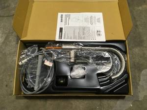 lot 11 image: Align Single-Handle Bar Faucet Featuring Reflex in Spot Resist Stainless by MOEN  Customer Returns See Pictures