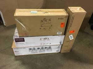 lot 38 image: Lot of Lighting Vanities various Models and Conditions  Customer Returns See Pictures