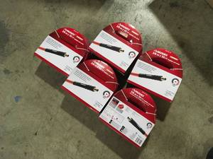 lot 45 image: Lot of 38 in. x 50 ft. Rubber Air Hose by Husky  Customer Returns See Pictures