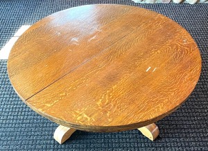 lot 106 image: Vintage Wooden Coffee Table