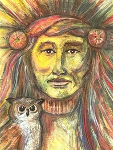 lot 158 image: Outstanding Original Unframed Art by Bara