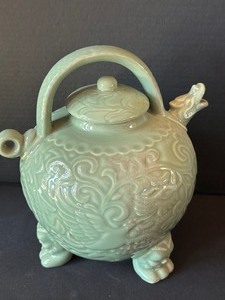 lot 41 image: Decorative Ceramic Teapot