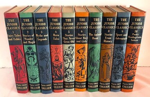 lot 193 image: Vintage The Junior Classics Books by Collier Volumes 1-10