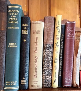 lot 196 image: Vintage Book Grouping