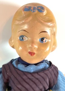 lot 185 image: Vintage Dolls with Metal Table and Chairs