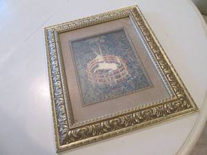 Framed and matted unicorn picture...